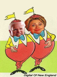 John "Tweedle" McCain or Hillary "Tweedle Dumb" Clinton